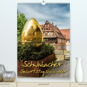Schwabach Geburtstagskalender (Premium, hochwertiger DIN A2 Wandkalender 2023, Kunstdruck in Hochglanz) von Klinder,  Thomas