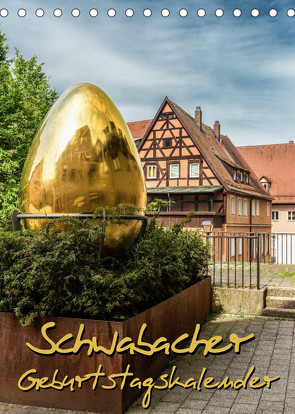 Schwabach Geburtstagskalender (Tischkalender 2023 DIN A5 hoch) von Klinder,  Thomas