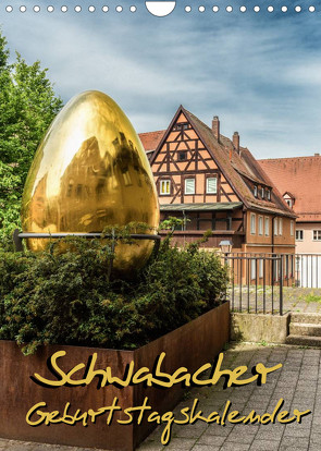 Schwabach Geburtstagskalender (Wandkalender 2022 DIN A4 hoch) von Klinder,  Thomas