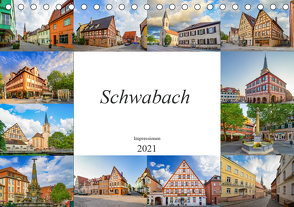 Schwabach Impressionen (Tischkalender 2021 DIN A5 quer) von Meutzner,  Dirk