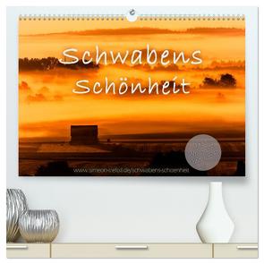 Schwabens Schönheit (hochwertiger Premium Wandkalender 2024 DIN A2 quer), Kunstdruck in Hochglanz von Trefoil,  Simeon