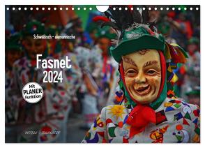 Schwäbisch alemannische Fasnet (Wandkalender 2024 DIN A4 quer), CALVENDO Monatskalender von Hoch,  Horst