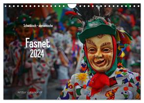 Schwäbisch alemannische Fasnet (Wandkalender 2024 DIN A4 quer), CALVENDO Monatskalender von Hoch,  Horst