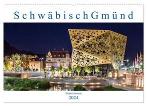 Schwäbisch Gmünd – Impressionen (Wandkalender 2024 DIN A2 quer), CALVENDO Monatskalender von Eugster,  Armin