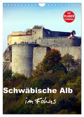 Schwäbische Alb im Fokus (Wandkalender 2024 DIN A4 hoch), CALVENDO Monatskalender von Huschka,  Klaus-Peter