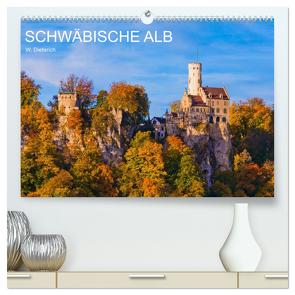 SCHWÄBISCHE ALB W.Dieterich (hochwertiger Premium Wandkalender 2024 DIN A2 quer), Kunstdruck in Hochglanz von Dieterich,  Werner