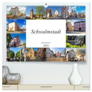 Schwalmstadt Impressionen (hochwertiger Premium Wandkalender 2024 DIN A2 quer), Kunstdruck in Hochglanz von Meutzner,  Dirk