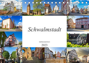 Schwalmstadt Impressionen (Tischkalender 2023 DIN A5 quer) von Meutzner,  Dirk