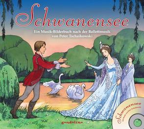 Schwanensee + CD – Ein Musik-Bilderbuch nach der Ballettmusik von Peter Tschaikowski von Poljakowa,  Olga, Raake,  Günter, Tschaikowski,  Peter