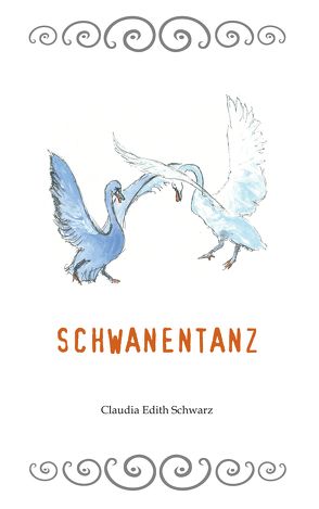 Schwanentanz von Claudia Edith,  Schwarz