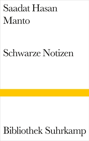 Schwarze Notizen von Ali,  Tariq, Lutze,  Lothar, Manto,  Saadat Hassan, Oesterheld,  Christina, Zaidi,  E., Zaidi,  M.