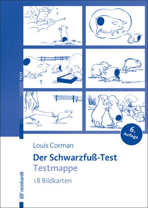 Schwarzfuß-Test-Testmappe von Corman,  Louis, Dute-Corman,  Anna