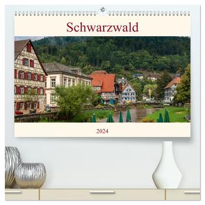 Schwarzwald (hochwertiger Premium Wandkalender 2024 DIN A2 quer), Kunstdruck in Hochglanz von Pompsch,  Heinz