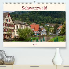 Schwarzwald (Premium, hochwertiger DIN A2 Wandkalender 2023, Kunstdruck in Hochglanz) von Pompsch,  Heinz