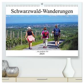 Schwarzwald-Wanderungen (hochwertiger Premium Wandkalender 2024 DIN A2 quer), Kunstdruck in Hochglanz von Eppele,  Klaus