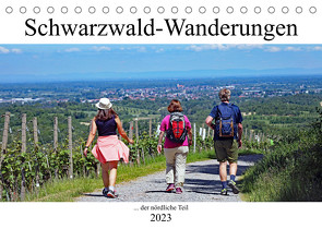Schwarzwald-Wanderungen (Tischkalender 2023 DIN A5 quer) von Eppele,  Klaus