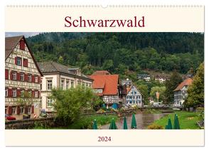Schwarzwald (Wandkalender 2024 DIN A2 quer), CALVENDO Monatskalender von Pompsch,  Heinz