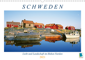 Schweden: Licht und Landschaft im Hohen Norden (Wandkalender 2021 DIN A3 quer) von CALVENDO