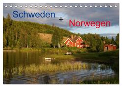 Schweden + Norwegen (Tischkalender 2024 DIN A5 quer), CALVENDO Monatskalender von el.kra-photographie,  el.kra-photographie