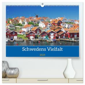 Schwedens Vielfalt (hochwertiger Premium Wandkalender 2024 DIN A2 quer), Kunstdruck in Hochglanz von Pantke,  Reinhard