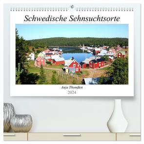 Schwedische Sehnsuchtsorte (hochwertiger Premium Wandkalender 2024 DIN A2 quer), Kunstdruck in Hochglanz von Thomßen,  Anja