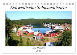 Schwedische Sehnsuchtsorte (Tischkalender 2024 DIN A5 quer), CALVENDO Monatskalender von Thomßen,  Anja