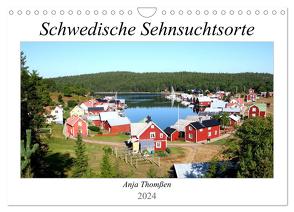 Schwedische Sehnsuchtsorte (Wandkalender 2024 DIN A4 quer), CALVENDO Monatskalender von Thomßen,  Anja