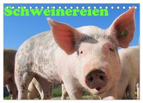 Schweinereien (Tischkalender 2024 DIN A5 quer), CALVENDO Monatskalender von Wolf,  Jan