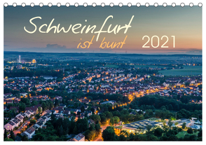 Schweinfurt ist bunt (Tischkalender 2021 DIN A5 quer) von Herm,  Olaf