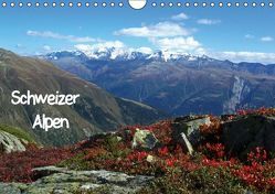 Schweizer Alpen (Wandkalender immerwährend DIN A4 quer) von Pons,  Andrea