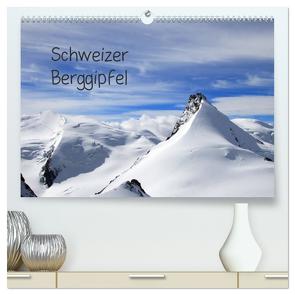 Schweizer Berggipfel (hochwertiger Premium Wandkalender 2024 DIN A2 quer), Kunstdruck in Hochglanz von Albicker,  Gerhard