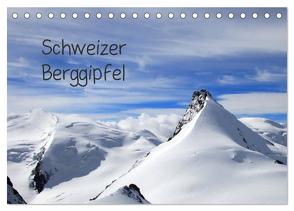 Schweizer Berggipfel (Tischkalender 2024 DIN A5 quer), CALVENDO Monatskalender von Albicker,  Gerhard