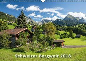 Schweizer Bergwelt 2018 (Wandkalender 2018 DIN A3 quer) von AG,  Calendaria