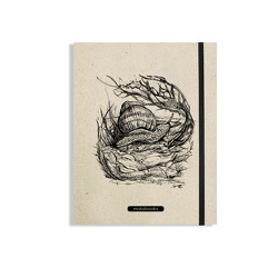 matabooks – Swiss Brochure A5 „Snail“ (black, carton) von Hegewald,  Mandy
