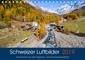 Schweizer Luftbilder (Tischkalender 2019 DIN A5 quer) von Meyer,  Tis