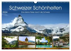 Schweizer Schönheiten (Wandkalender 2024 DIN A3 quer), CALVENDO Monatskalender von Ziemer,  Astrid