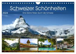 Schweizer Schönheiten (Wandkalender 2024 DIN A4 quer), CALVENDO Monatskalender von Ziemer,  Astrid