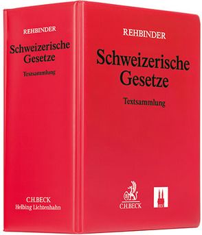 Schweizerische Gesetze von Rehbinder,  Manfred, Zäch,  Roger