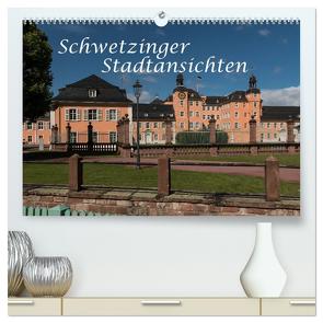 Schwetzinger Stadtansichten (hochwertiger Premium Wandkalender 2024 DIN A2 quer), Kunstdruck in Hochglanz von Matthies,  Axel