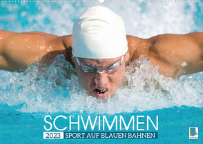 Schwimmen: Sport auf blauen Bahnen (Wandkalender 2023 DIN A2 quer) von CALVENDO