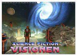 Science Fiction Visionen (Wandkalender 2024 DIN A3 quer), CALVENDO Monatskalender von Schröder,  Karsten