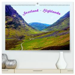 Scotland – Highlands (hochwertiger Premium Wandkalender 2024 DIN A2 quer), Kunstdruck in Hochglanz von Wernicke-Marfo,  Gabriela