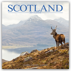 Scotland – Schottland 2024 – 16-Monatskalender