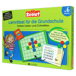 Scout: Lernrätsel für die Grundschule – Erstes Lesen und Schreiben von Dr. Ebbert,  Birgit