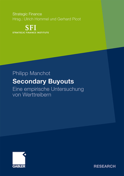 Secondary Buyouts von Manchot,  Philipp