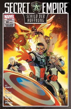 Secret Empire Sonderband von Althoff,  Gerlinde, Arizmendi,  Alex, Barnes,  Rodney, Bennett,  Joe, Cates,  Donny, Frigeri,  Juan M., Izaakse,  Sean, Lorenzana,  Marco, Pacheco,  Karla, Sacks,  Ethan, Spencer,  Nick, Spurrier,  Simon, Torres,  Wilfredo, Visaggio,  Mags