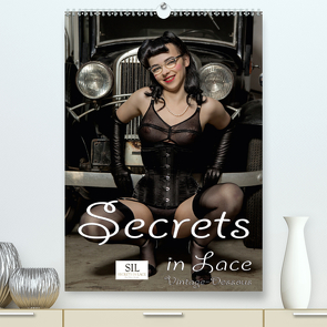 Secrets in Lace – Vintage-Dessous (Premium, hochwertiger DIN A2 Wandkalender 2021, Kunstdruck in Hochglanz) von Portenhauser,  Ralph