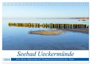 Seebad Ueckermünde (Tischkalender 2024 DIN A5 quer), CALVENDO Monatskalender von Rogalski,  Solveig