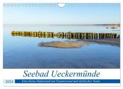 Seebad Ueckermünde (Wandkalender 2024 DIN A4 quer), CALVENDO Monatskalender von Rogalski,  Solveig