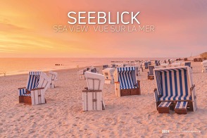 Seeblick 2024 – Bildkalender quer 49,5×33 cm – Sea View – die schönsten Strandbilder – Landschaftskalender – Wandkalender – Wandplaner